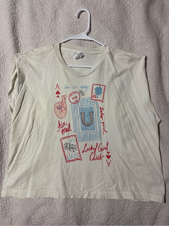 American Apparel Tops - American Apparel women’s boxy cropped graphic tee